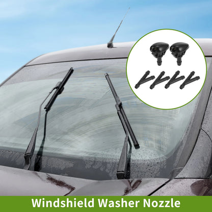 Windshield Washer Nozzle with Hose Connector for Nissan (No. 289313S500)
