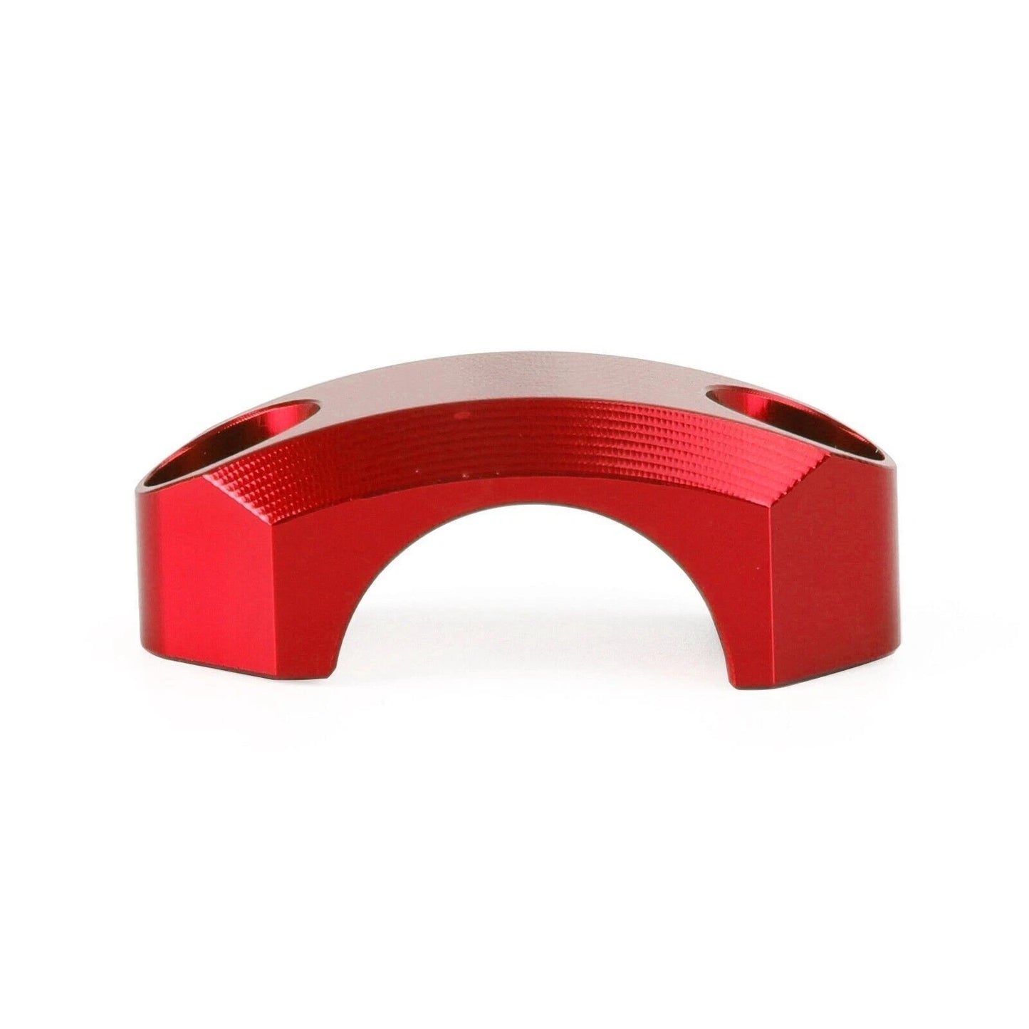 CNC Red Master Cylinder Clamp Cover for Ducati (22mm Handlebar)