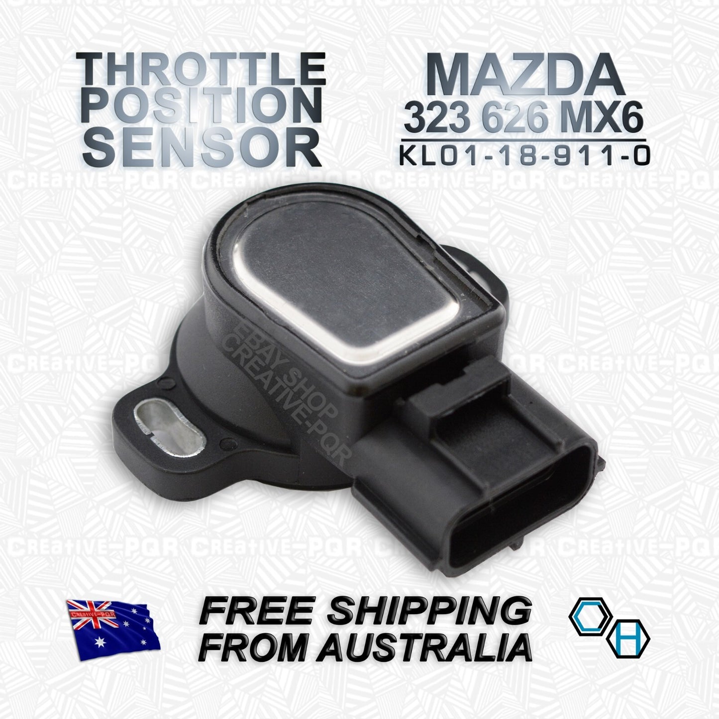 Throttle Position Sensor for Mazda 323 626 MX6 (1990–1999)