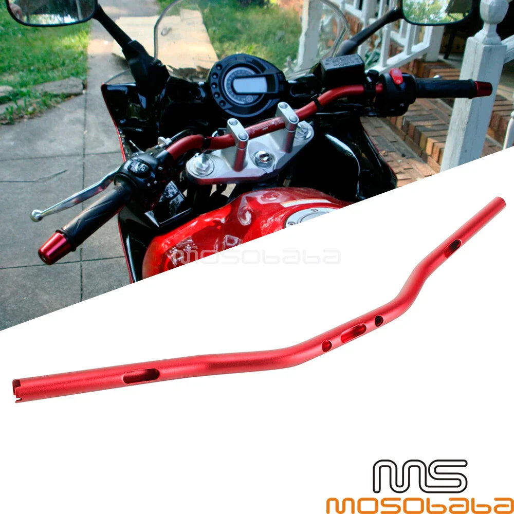 1" Billet Aluminum Drag Handlebar for Harley Dyna Motorcycle
