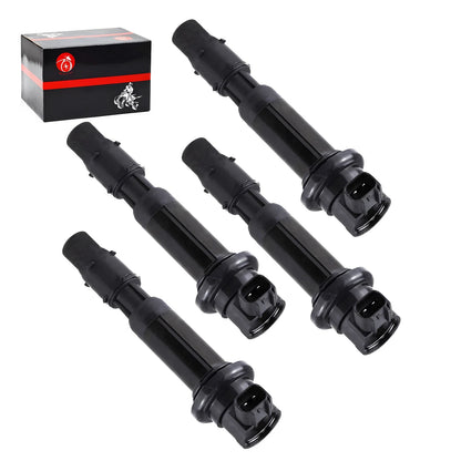 Ignition Coil 4 x for Kawasaki NINJA ZX-6R ZX600 ZZR600 (2005–2008)