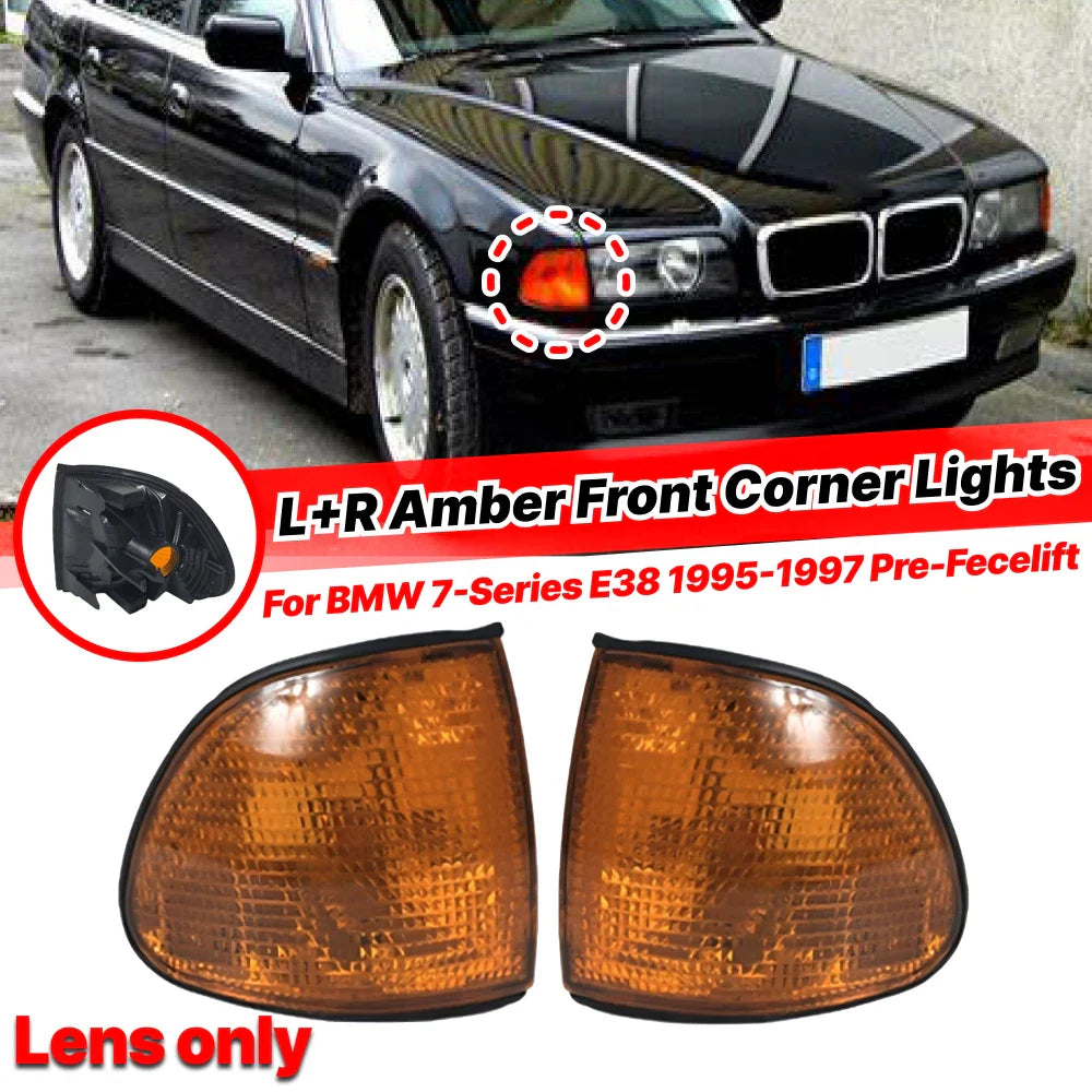 Amber Front Corner Signal Light for BMW 7-Series E38 (1995–1997)