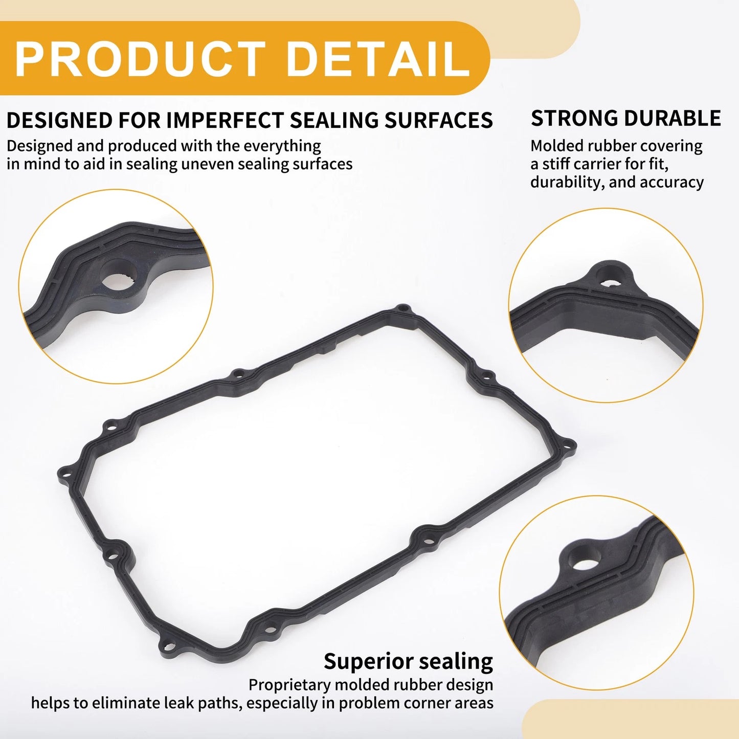 Transmission Filter Oil Pan Gasket for Toyota Land Cruiser (2015) No.3516871010