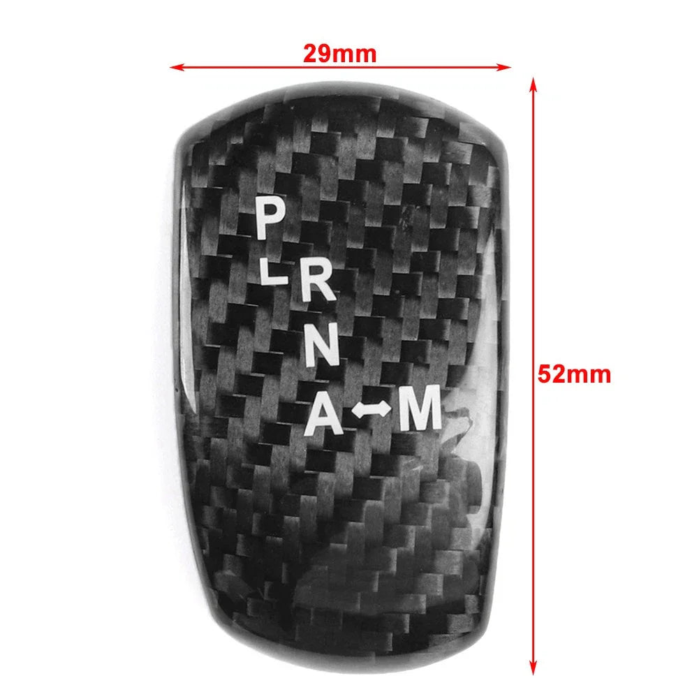 Carbon Fiber Gear Shift Knob Cover Trim for Nissan GTR R35 (2008-2016)