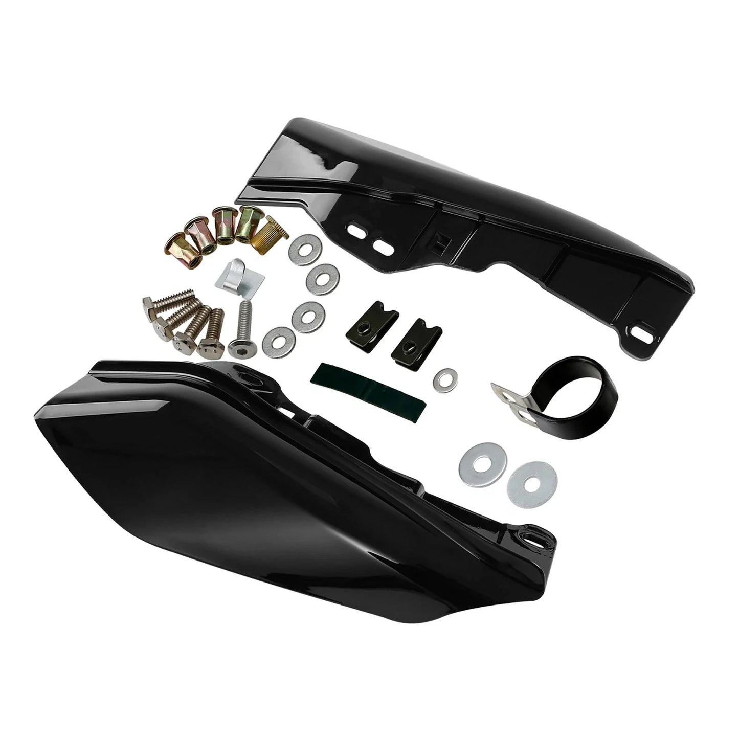 Mid Frame Air Deflectors for Harley Road King Street Electra Glide (2017-2023)