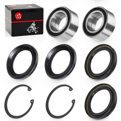 Rear Wheel Bearings & Seals Kit for Honda Rincon 650 TRX650FA/FGA (2003–2005)