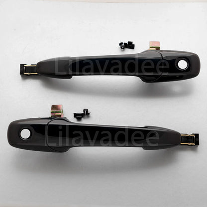 Glossy Black Outer Door Handles for Ford Ranger, Mazda BT-50 (2006-2011)