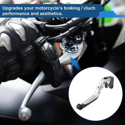 1 Pair Adjustable Brake Clutch Lever for Yamaha WR125X (2009–2015)