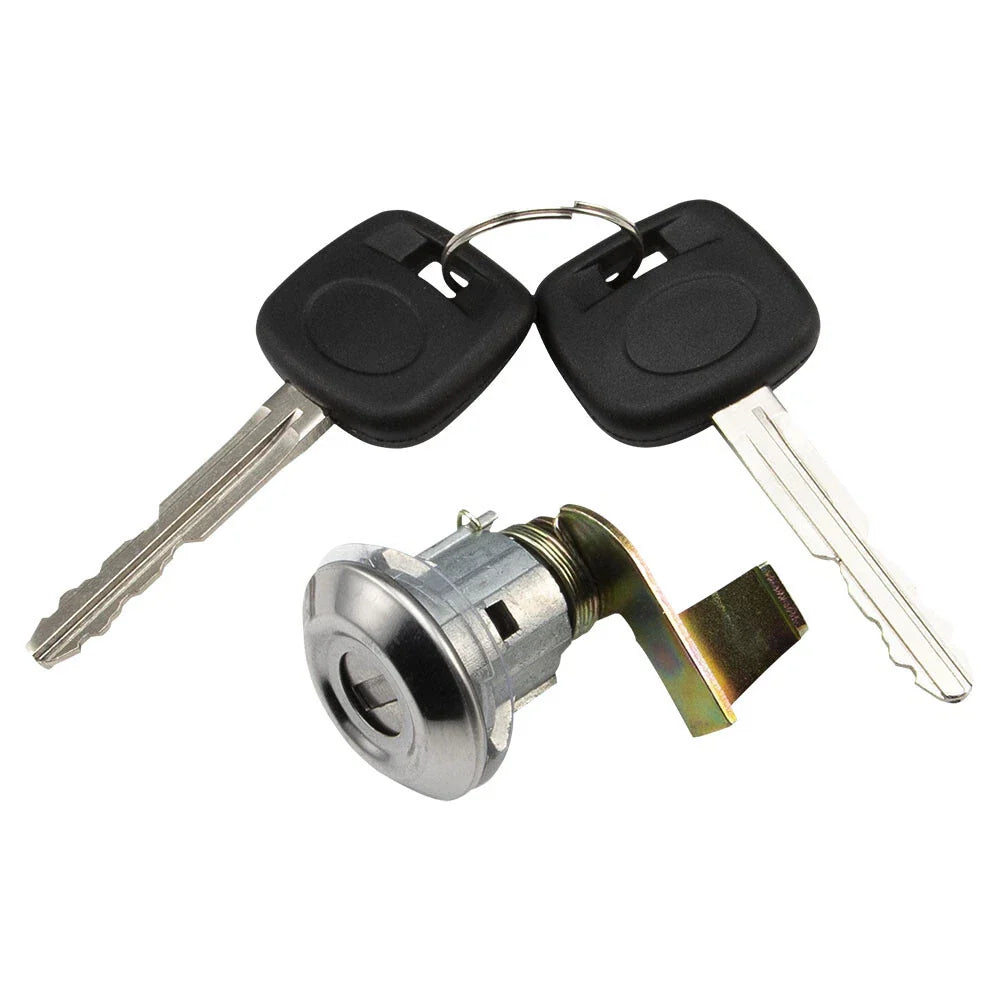 Fuel Lid Door Gas Lock + Key for Toyota Pickup 4Runner (1984-1995)