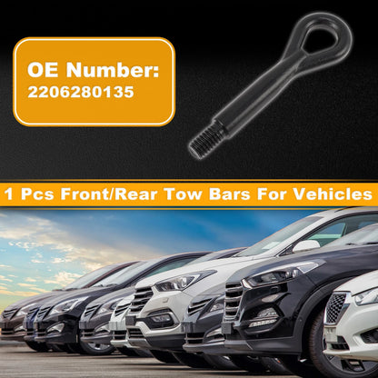 Tow Bars for Mercedes-Benz A-Class W169 (2004–2012) Metal Black