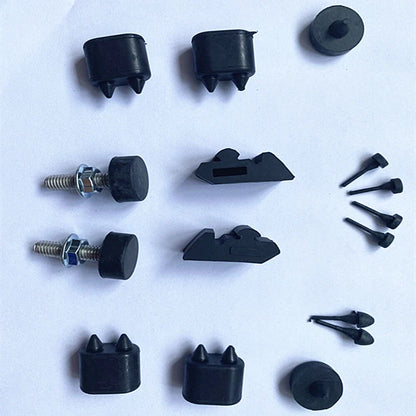 Rubber Stopper Kit + Hood Adjusters for Chevy Camaro, Nova, Impala (67-74)