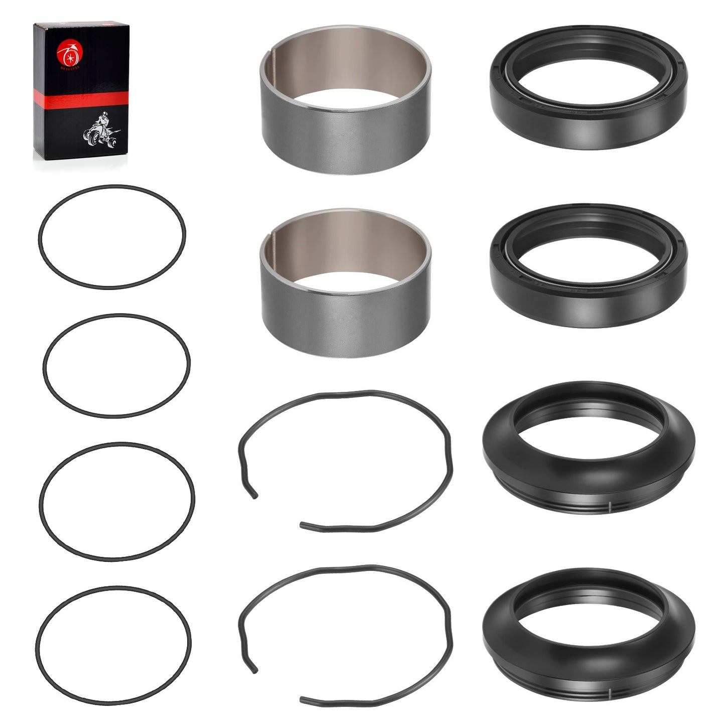 Fork Bushing Dust & Oil Seals for Suzuki GSX-R1000 (2009–2024)