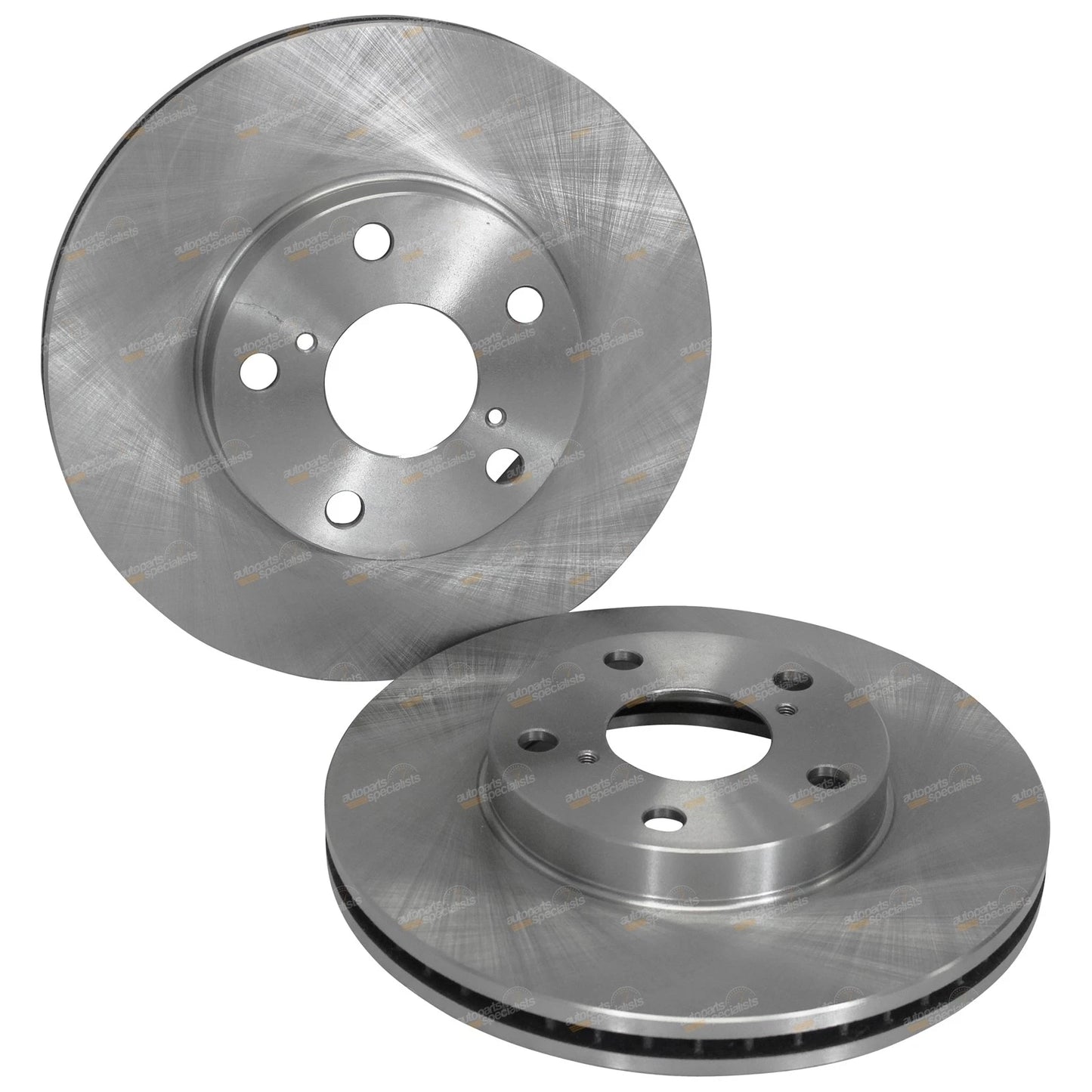 2 Front Disc Brake Rotors for Toyota RAV4 (2000–2005)