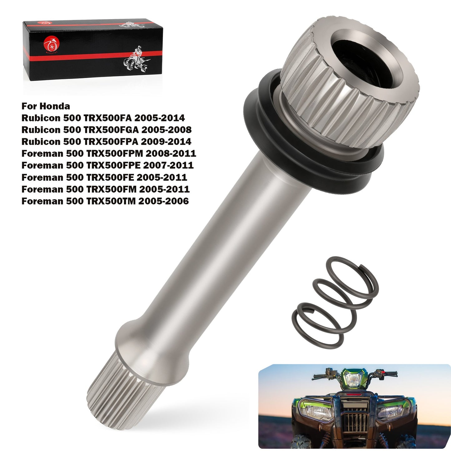 Rear Drive Shaft for Honda Foreman 500, Rubicon 500 (2005–2014)