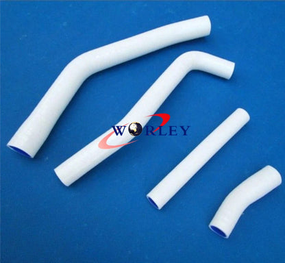 Silicone Radiator Hose for Yamaha YZF450 YZ450F (2010–2013) - White