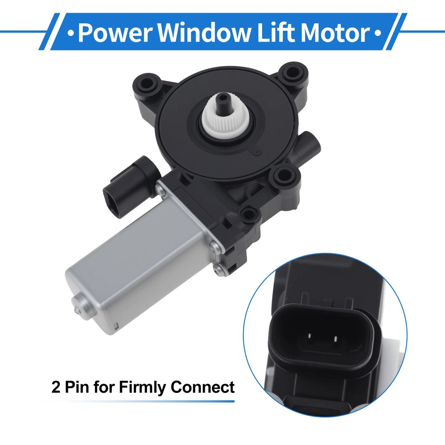 Left Front Power Window Regulator Lift Motor for Kia Picanto (2018–2022) 82450G6000