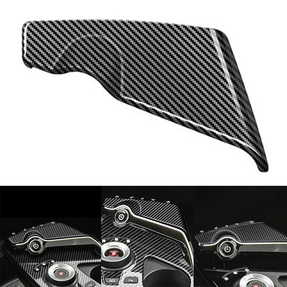 1 Pc Carbon Fiber Pattern Center Console Frame Trim Cover for KIA EV6