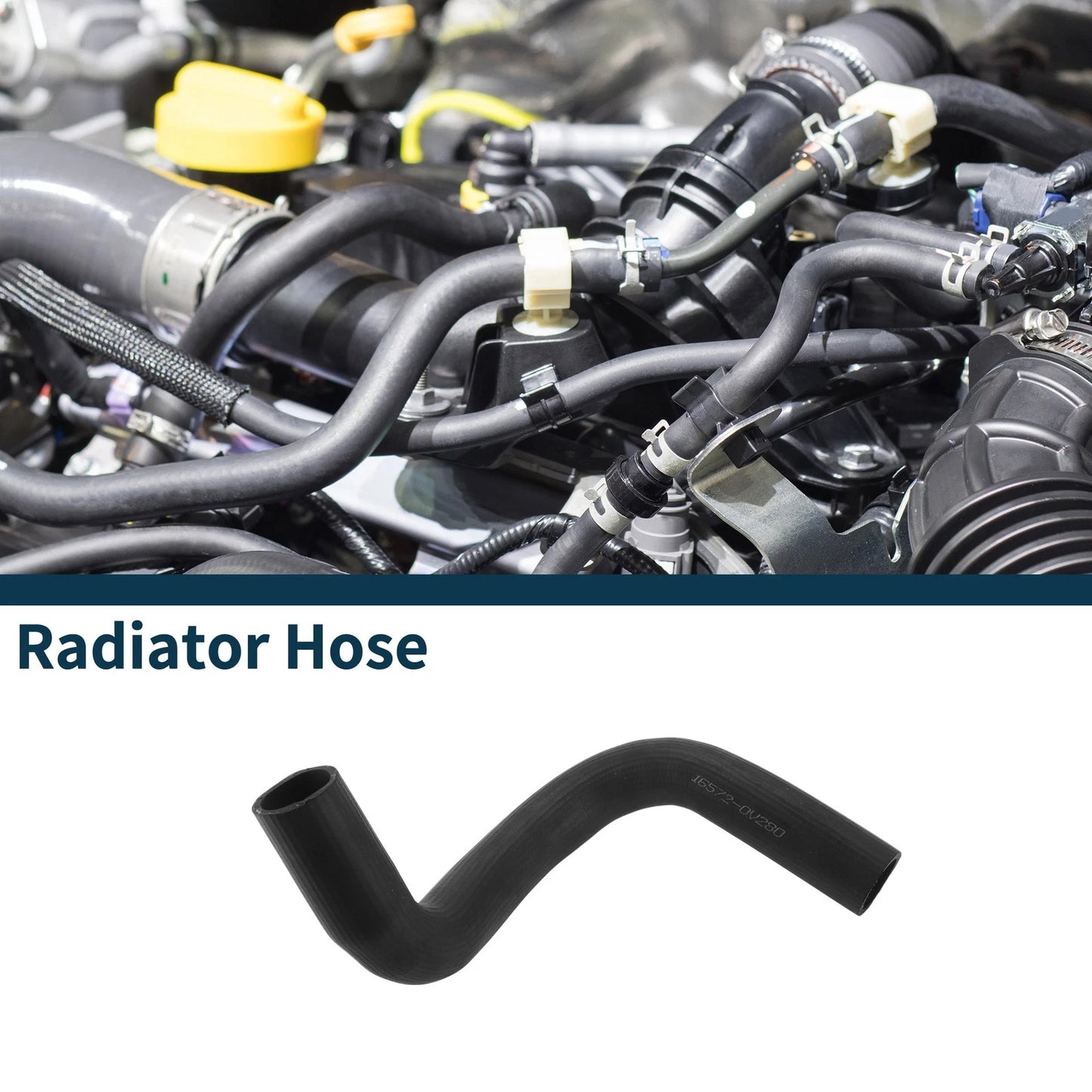 Lower Radiator Hose for Toyota Camry (2018) No. 16572-0V280