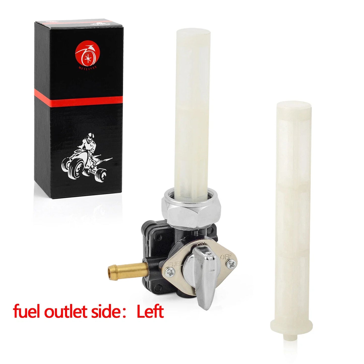 Fuel Valve Petcock 22mm Left Spigot for Harley Softail (1984–2013)