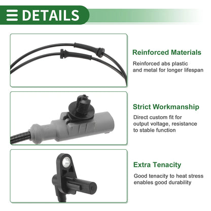ABS Wheel Speed Sensor No.SSB500131 for Land Rover Range Rover Sport (2005–2013)