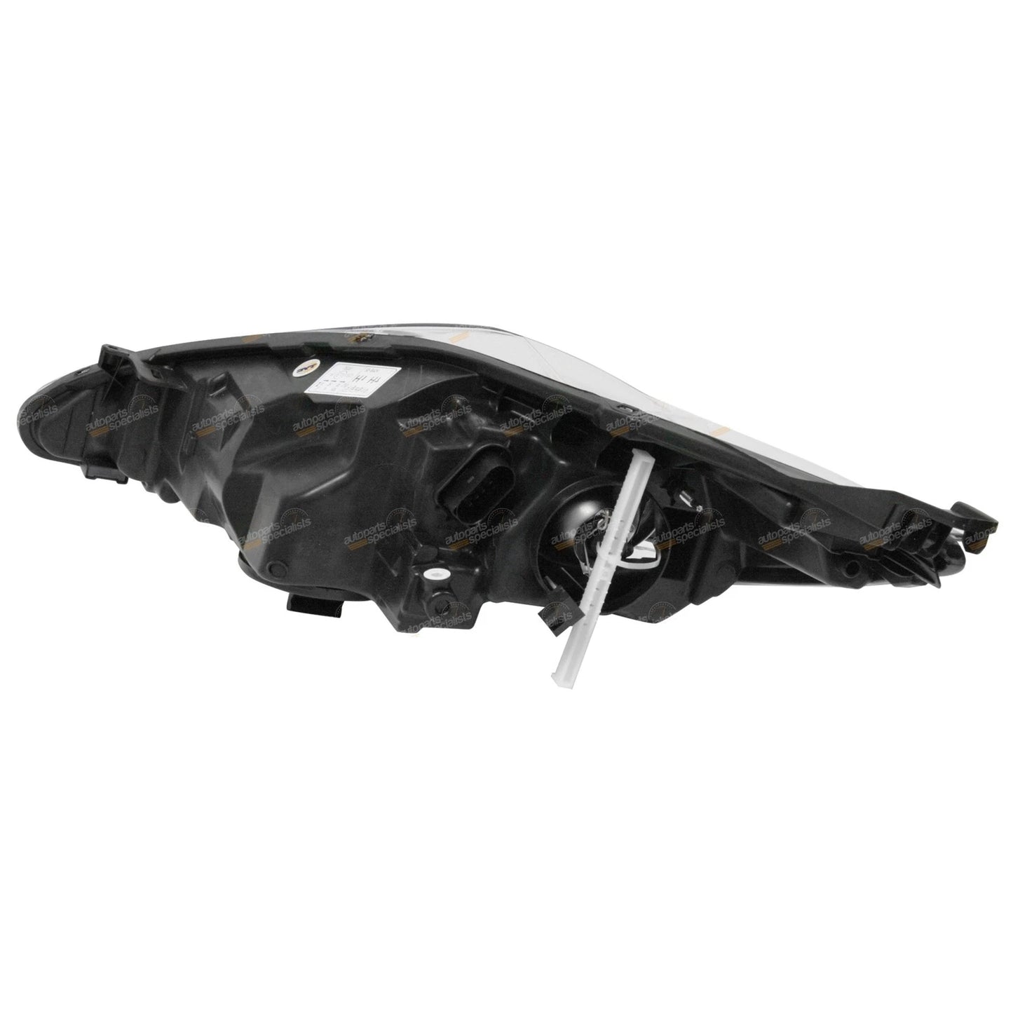 Set of 2 Chrome Projector Headlights for Ford Fiesta WS (2009–2013)