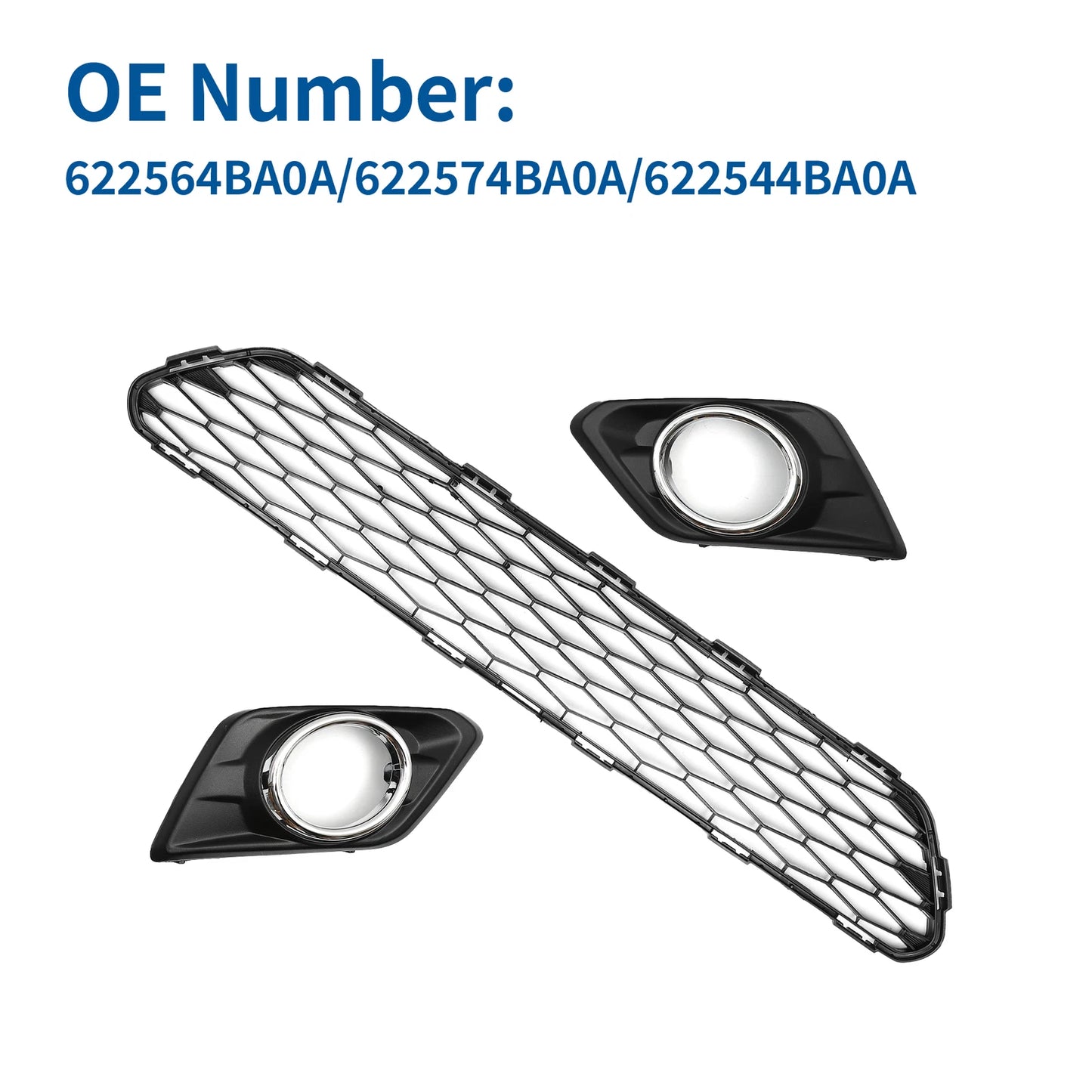 Front Lower Fog Lamp Bezel Cover Trim for Nissan