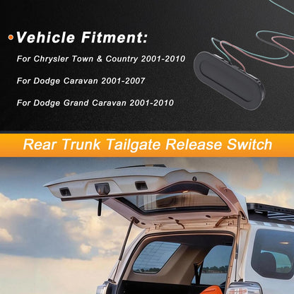 Tailgate Trunk Release Switch for Chrysler Town & Country (2001–2010) No. 901470