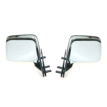 Chrome Door Mirror Set for Nissan Navara D21 (1986–1997)