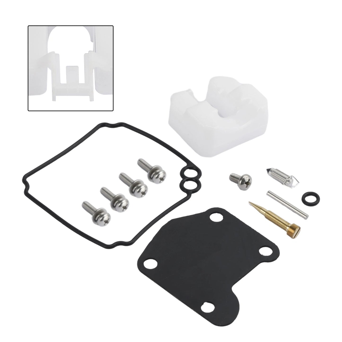 Carburetor Repair Kit for Yamaha 9.9HP 13.5HP 15HP (1990–2023) 63V-W0093