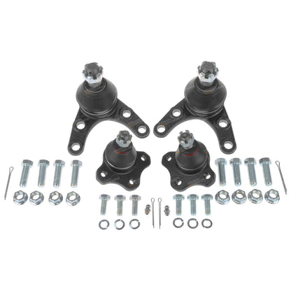 Set of 4 Upper & Lower Ball Joints for Courier PC PD PE PG PH (1987–2005)