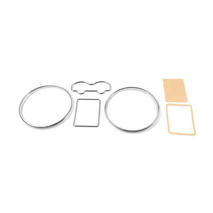 Speedometer Gauge Dial Trim Rings for VW Golf MK4, Passat B5, T4, Jetta 4 (1997-2006)