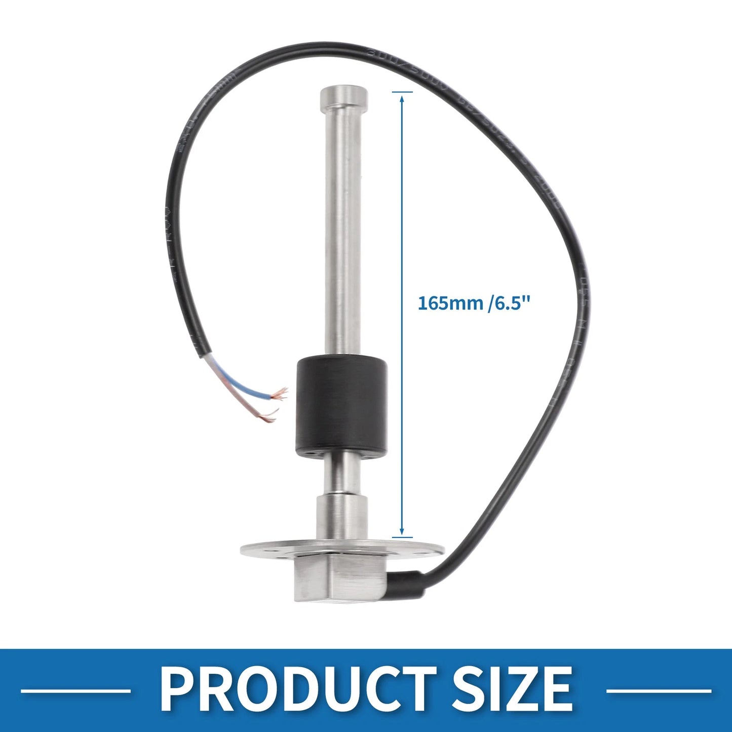 Fuel Sending Unit and Gauge Kit 240-33 Ohm 165mm for Boat Car