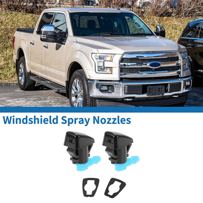 2Pcs Front Windshield Washer Nozzles No. 68260443AA for Jeep Grand Cherokee (2005)