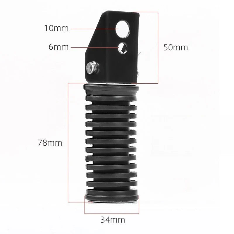 Rear Foot Pedals Textured Anti Slip for GN125 GS125