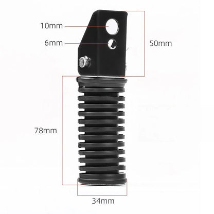 Rear Foot Pedals Textured Anti Slip for GN125 GS125