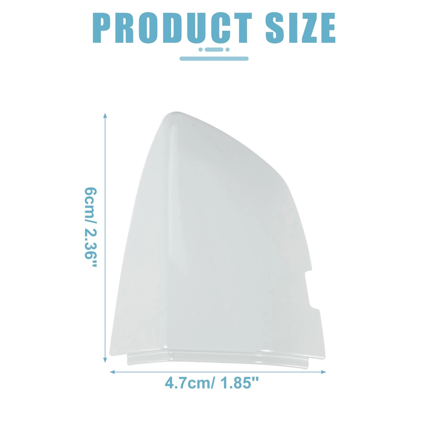Front Left Door Handle Cover for Volkswagen Jetta (2011–2018) - White