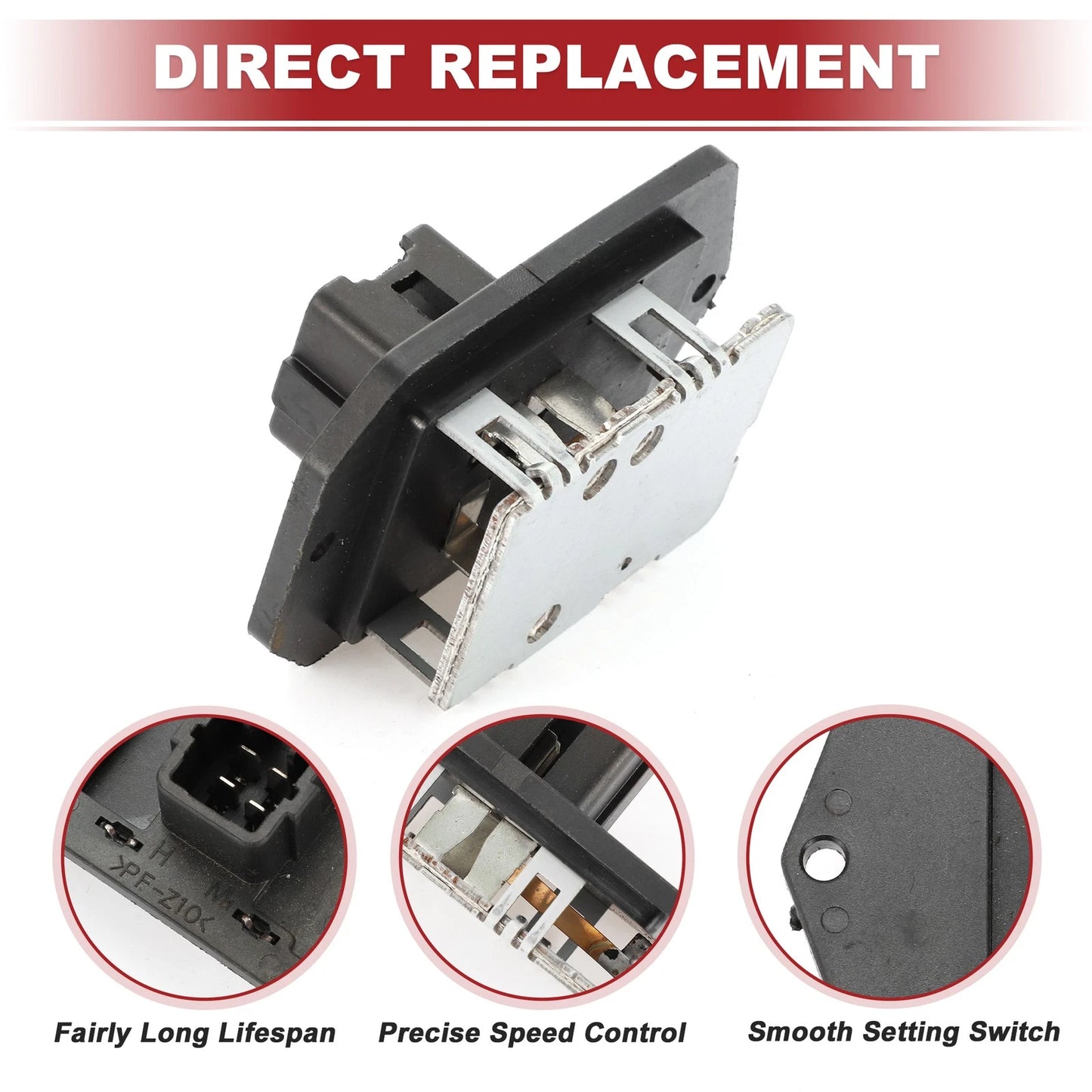 HVAC Blower Motor Resistor for Toyota Yaris (2010–2020)