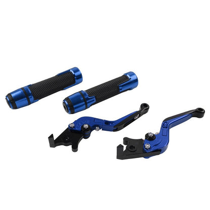 CNC Brake Clutch Levers Set for Kawasaki Ninja 650R Z650 (2006–2023) Blue