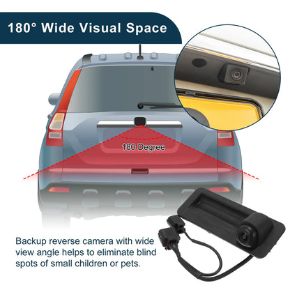 Rear View Camera for Hyundai Elantra (2017–2023) 120-180 Degree
