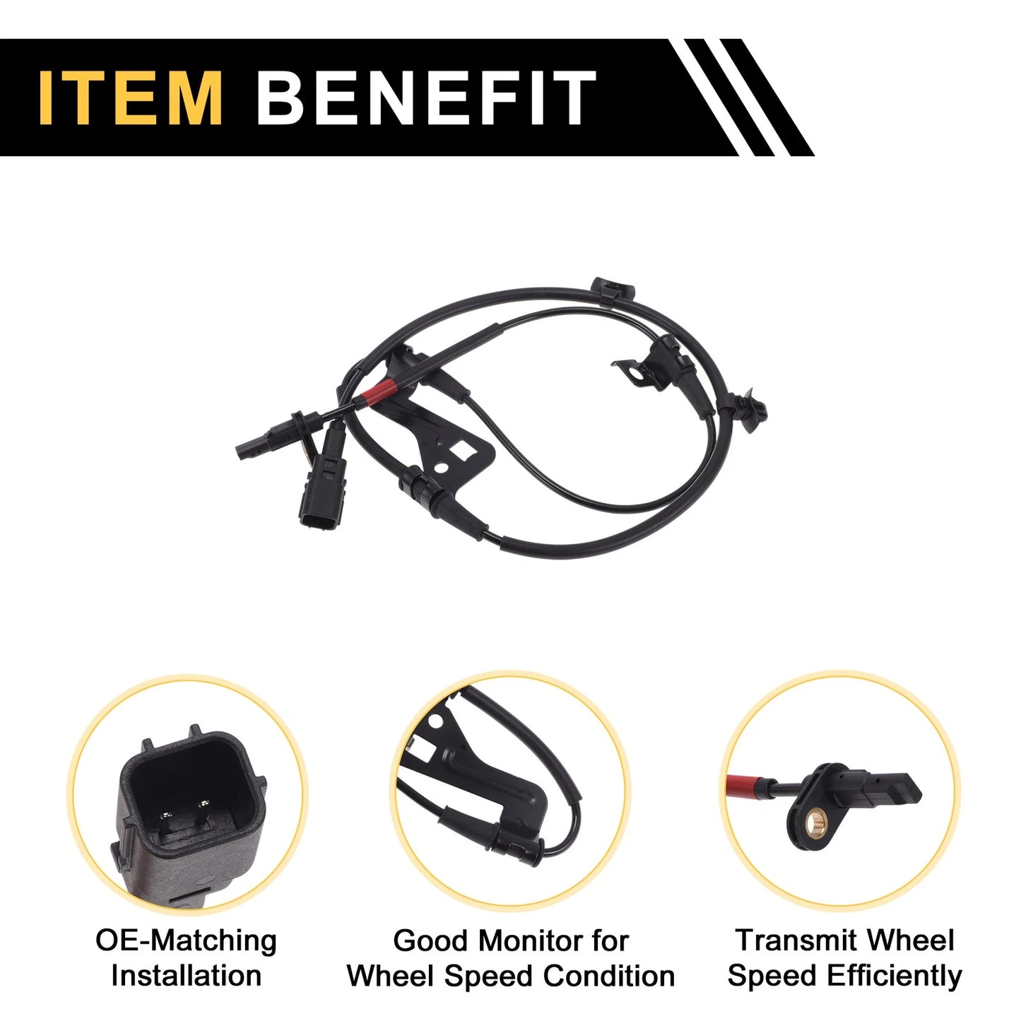 ABS Wheel Speed Sensor No. 59830G2000 for Hyundai Elantra (2016–2023)