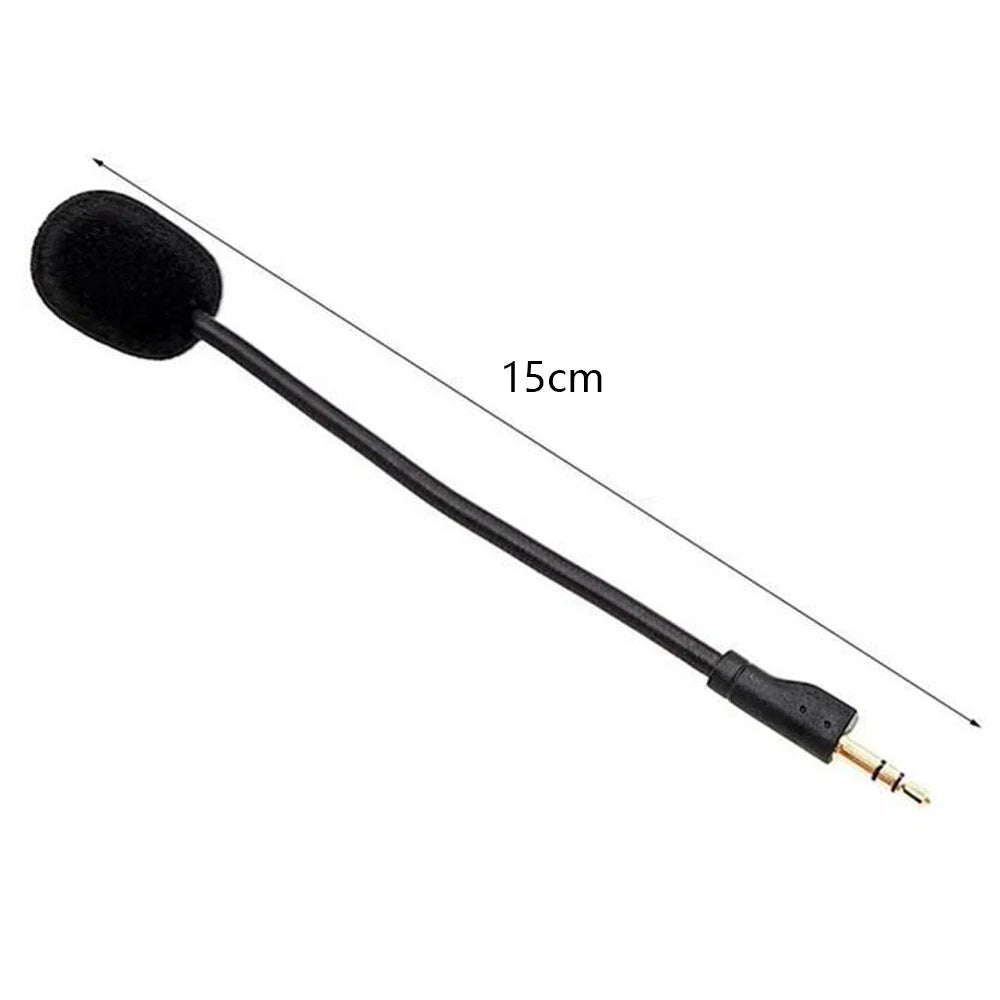 Boom Microphone for Logitech GPRO & G PRO X, 3.5mm Replacement Black