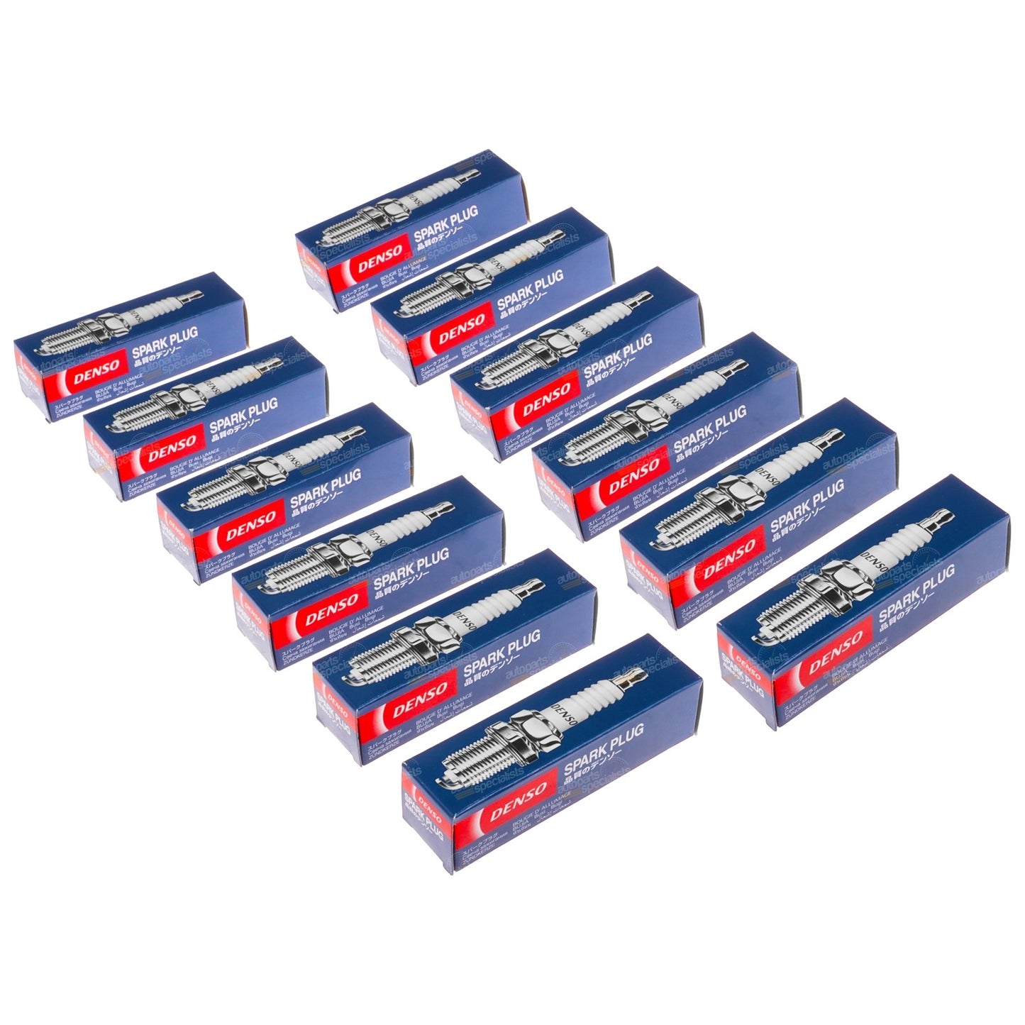Set of 12 Spark Plugs for Audi A8 D3 W12 6.0L (2005–2006)