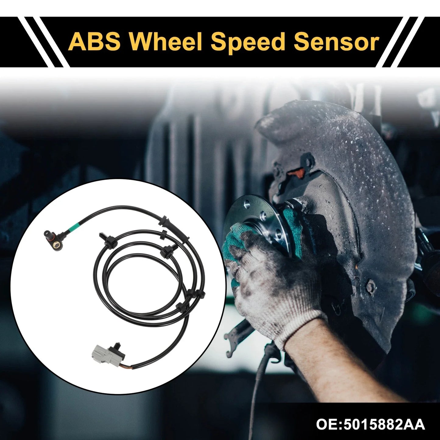 ABS Wheel Speed Sensor for Dodge Ram 2500 Front Left Right (2000-2002)