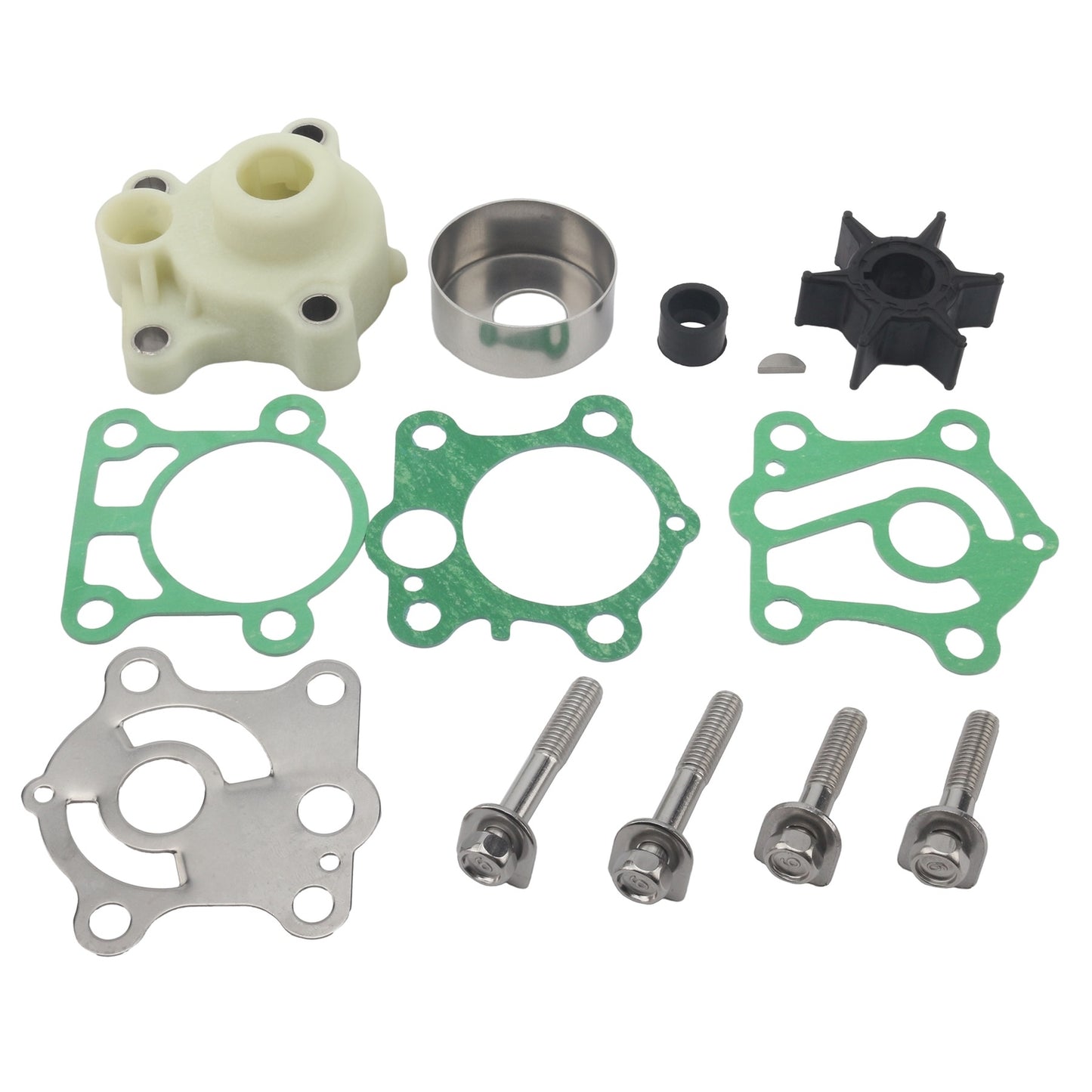 Water Pump Repair Kit for Yamaha 25 30HP (1990–2023)