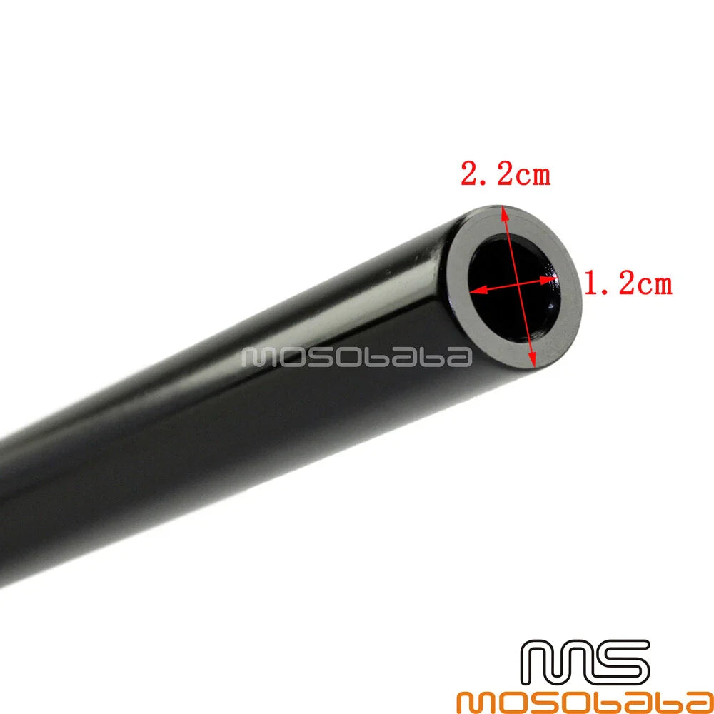 7/8" Black Handlebar Drag Bar for Harley Honda Yamaha Suzuki Kawasaki