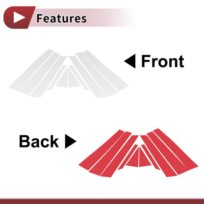Door Pillar Window Trim for Volkswagen Touareg (2019–2024)