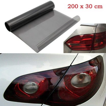 New Light Carbon Fibre Black Vinyl Car Wrap Glossy Sticker No Bubbles