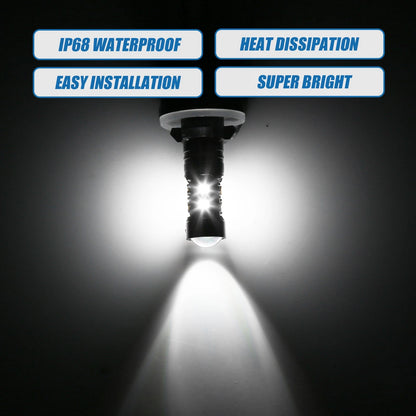 Set of 2 LED Fog Light Bulbs for Auto (880)