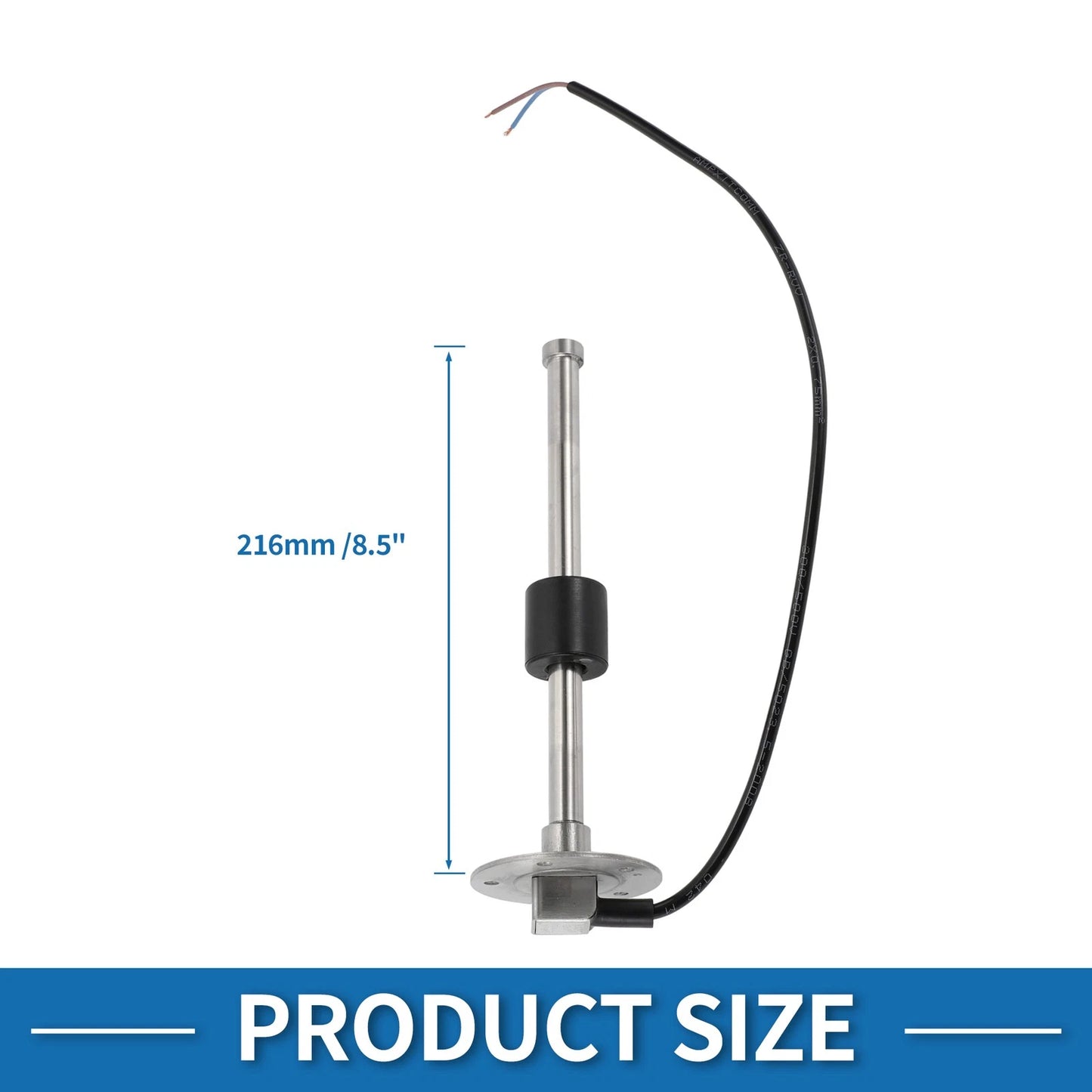 Fuel Sending Unit and Gauge Kit 240-33 Ohm 216mm for Boat Car