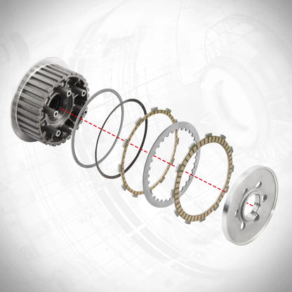 Clutch Pressure Plate & Plates Kit for Harley Road King Glide (2011-2016)